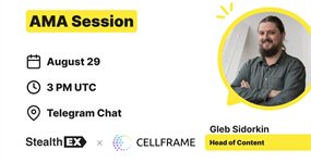 Cellframe to Participate AMA on Telegram on August 29th