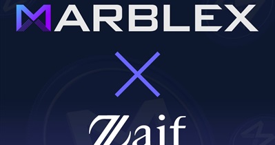 Marblex to Be Listed on Zaif on October 11th