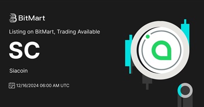 Siacoin to Be Listed on BitMart