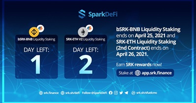 SRK-ETH Liquidity Staking Ends