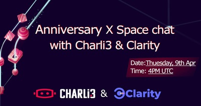 Charli3 проведет АМА в X 9 апреля
