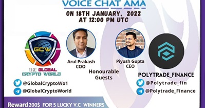 Global Crypto World Telegram'deki AMA etkinliği