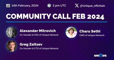 Unique Network to Host Community Call on February 14th
