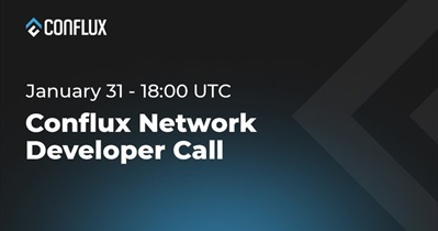 Conflux Token to Host Community Call on January 31st