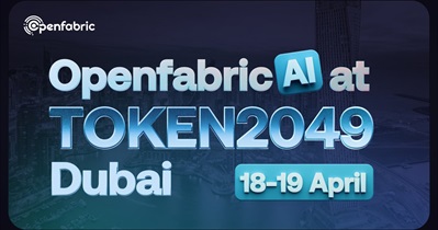 Openfabric примет участие в «Token2049» в Дубае 18 апреля