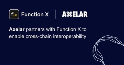 Function X объявляет об интеграции с Axelar Network