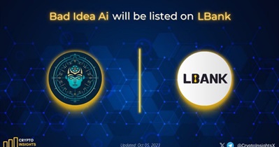 Bad Idea AI to Be Listed on LBank on October 7th