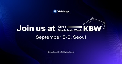 YIELD App to Participate in Korea Blockchain Week in Seoul