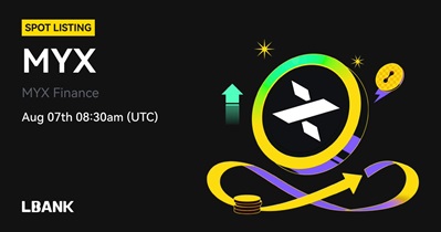 MYX Finance to Be Listed on LBank