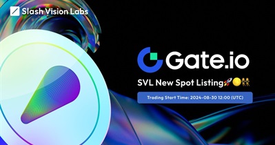 Gate.io проведет листинг Slash Vision Labs 30 августа