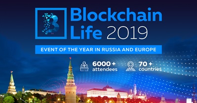 Blockchain Life 2019 em Moscou, Rússia