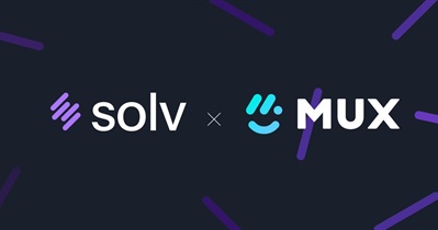 Solv Protocol заключает партнерство с MUX Protocol