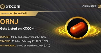 Orange to Be Listed on XT.COM on February 29th