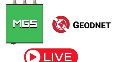 Geodnet проведет стрим в YouTube 18 января