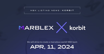 Marblex to Be Listed on Korbit