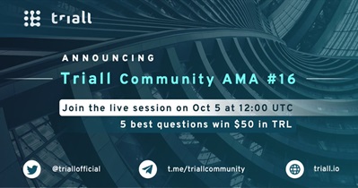 Triall to Hold Live Stream on YouTube on October 5th