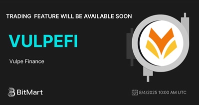 Vulpe Finance to Be Listed on BitMart on August 4th
