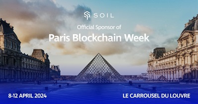 Soil to Participate in Paris Blockchain Week in Paris on April 8th