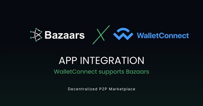 Bazaars to Be Integrated With WalletConnect
