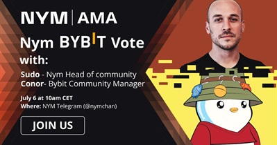 Nym проведет AMA с менеджером сообщества Bybit