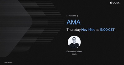 DUSK Network to Hold AMA on Discord on November 14th