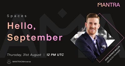 MANTRA to Hold AMA on X on August 31st