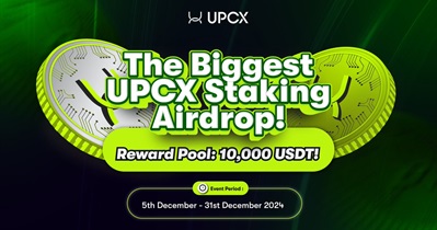 UPCX to Finish Airdrop on December 31st