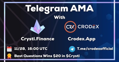 AMA on Crodex Telegram