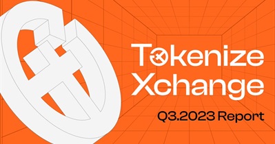 Tokenize Xchange Releases Report for Q3
