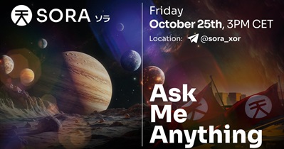 Sora to Hold AMA on Telegram on October 25th