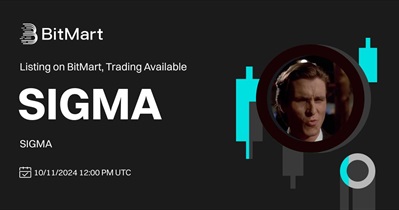 Sigma to Be Listed on BitMart