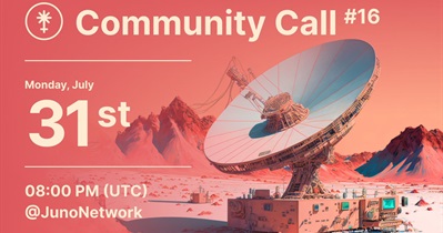 Juno Network обсудит развитие проекта с сообществом в Twitter 31 июля