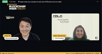 Celo примет участие в «Binance Blockchain Week» в Дубае 30 октября