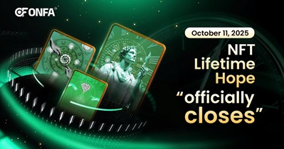 ONFA завершит кампанию «NFT Lifetime Hope» 11 октября