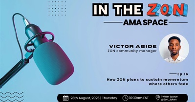Zon Token to Hold AMA on X on August 28th