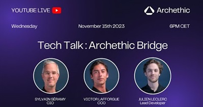 ArchEthic to Hold Live Stream on YouTube on November 15th