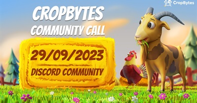 CropBytes to Host Community Call on September 29th
