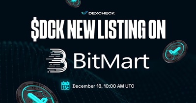 DexCheck to Be Listed on BitMart on December 18th