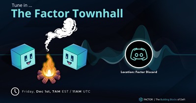 FactorDAO to Host Community Call on December 1st