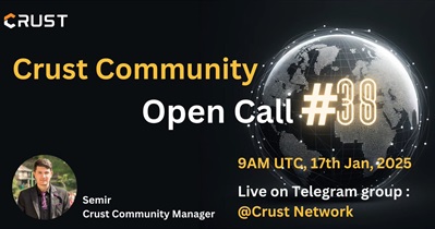 Crust Network обсудит развитие проекта с сообществом 17 января