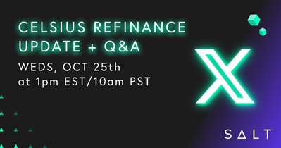 SALT to Hold AMA on X on October 25th