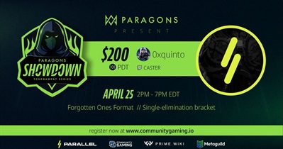 ParagonsDAO проведет турнир 25 апреля