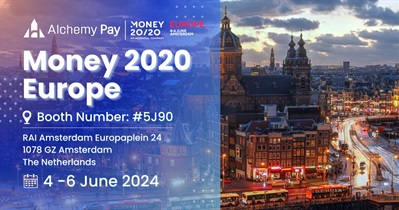 Alchemy Pay to Participate in Money20/20 in Amsterdam on June 4th