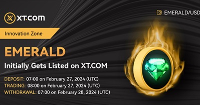 SJ741 Emeralds to Be Listed on XT.COM on February 27th