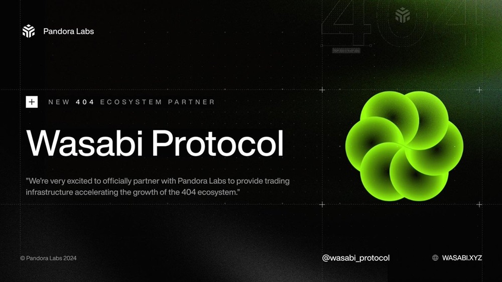 Partnership With Wasabi Protocol