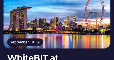 WhiteBIT to Participate in TOKEN2049 in Singapore on September 18th