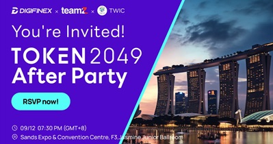 DigiFinexToken to Participate in Token 2049 After Party in Singapore on September 12th