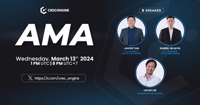 Creo Engine проведет АМА в X 13 марта