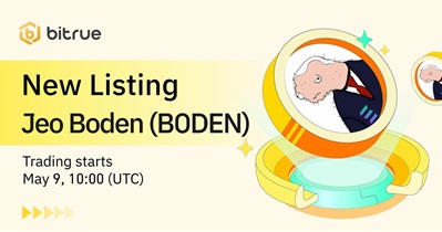 Jeo Boden to Be Listed on Bitrue