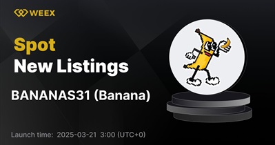 Banana for Scale to Be Listed on WEEX